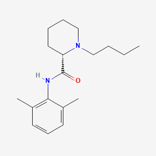 Levobupivacaine — 2D structure