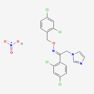 Oxiconazole nitrate — 2D structure