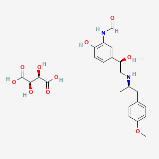 Arformoterol tartrate — 2D structure