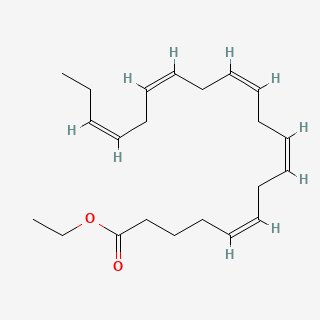 Eicosapentaenoic acid ethyl ester — 2D structure