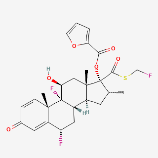 Fluticasone furoate — 2D structure