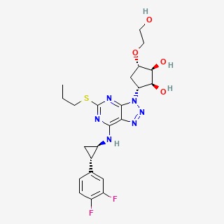 Ticagrelor — 2D structure
