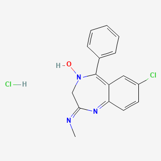 CHLORDIAZEPOXIDE HCl — 2D structure