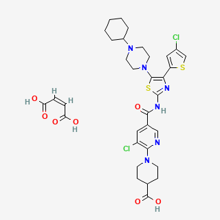 Avatrombopag maleate — 2D structure
