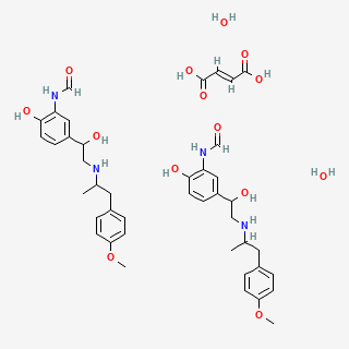 Formoterol fumarate dihydrate — 2D structure